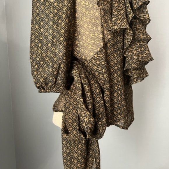 Ralph Lauren Women's Wrap Blouse - Picture 3 of 8